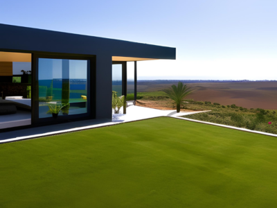 Maison moderne avec une vue sur la plaine de la chaouia